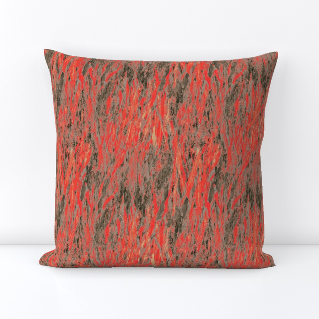 flames-cinnabar vermilion red 