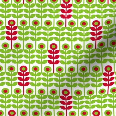 Brr Flowers Green Red