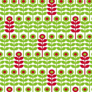 Brr Flowers Green Red