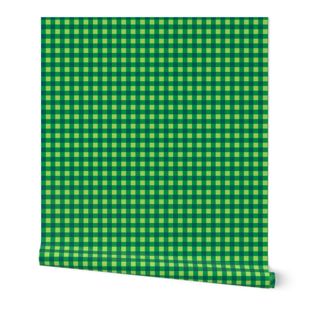 Green Gingham