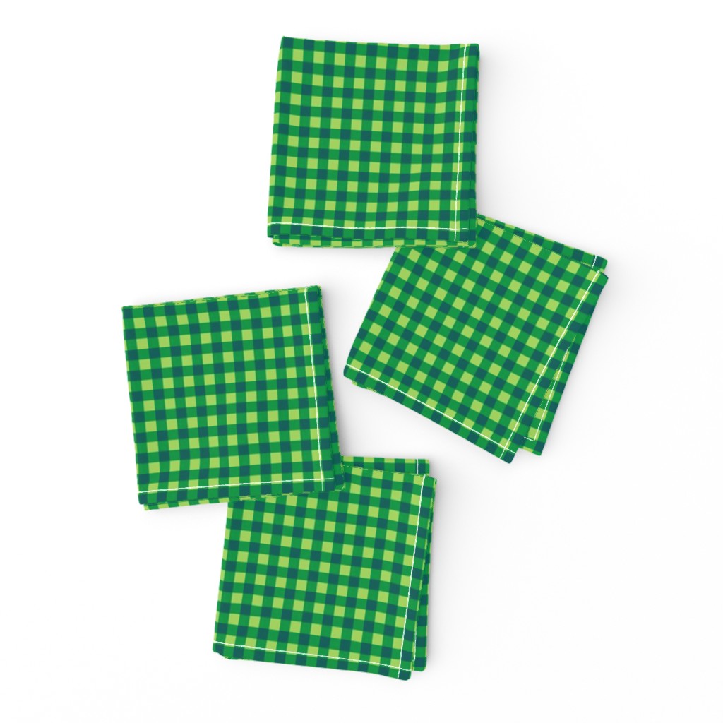 Green Gingham