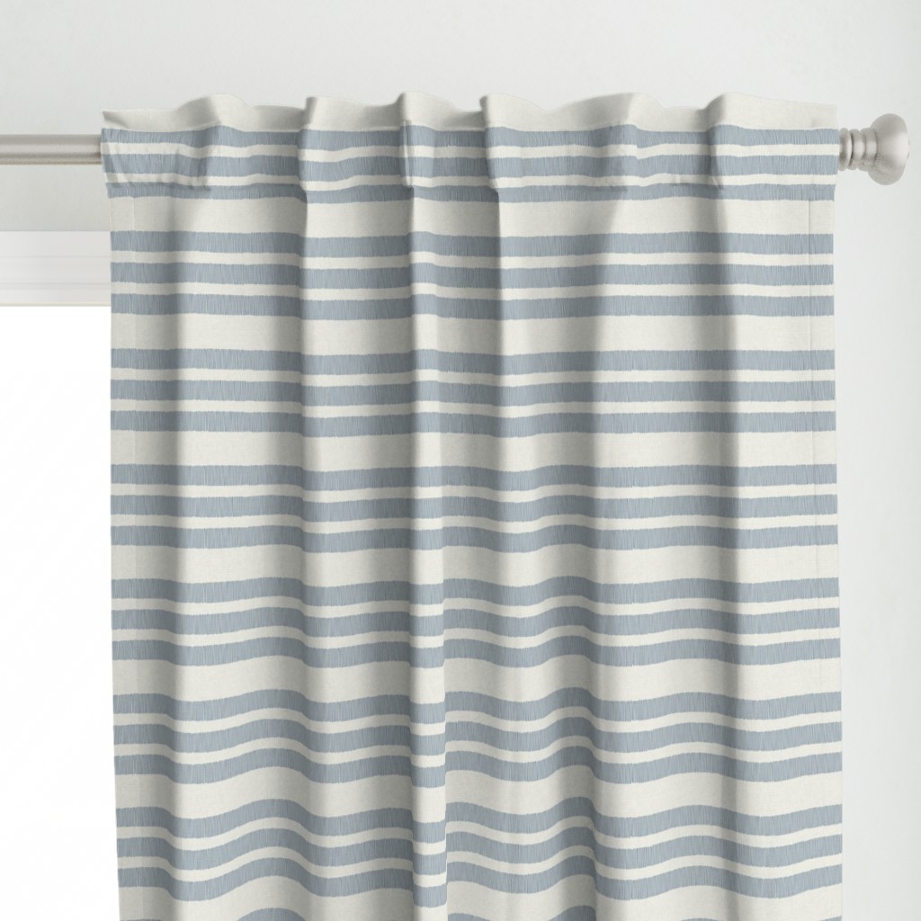 Country Linen Stripes Blue