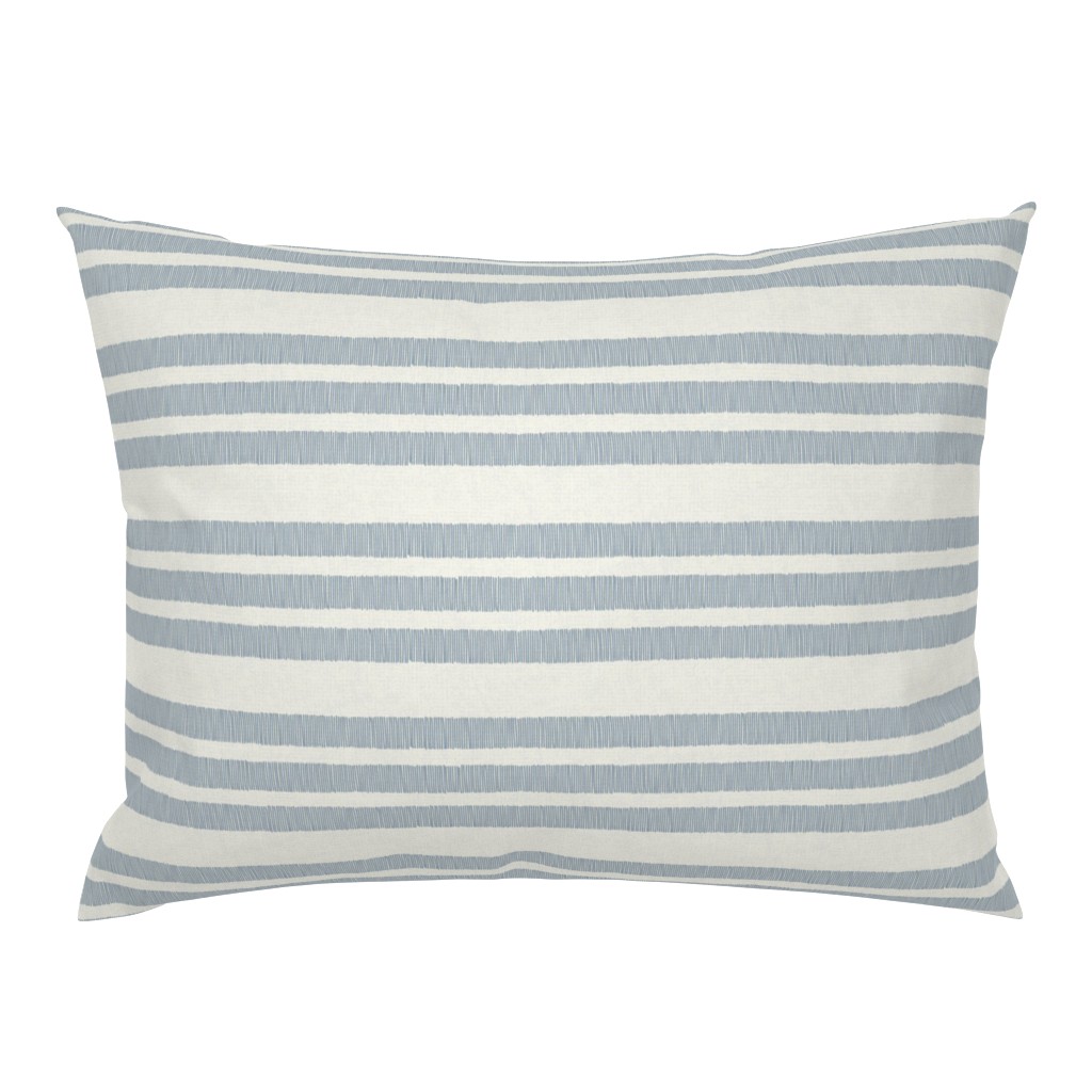 Country Linen Stripes Blue