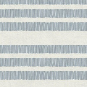 Country Linen Stripes Blue