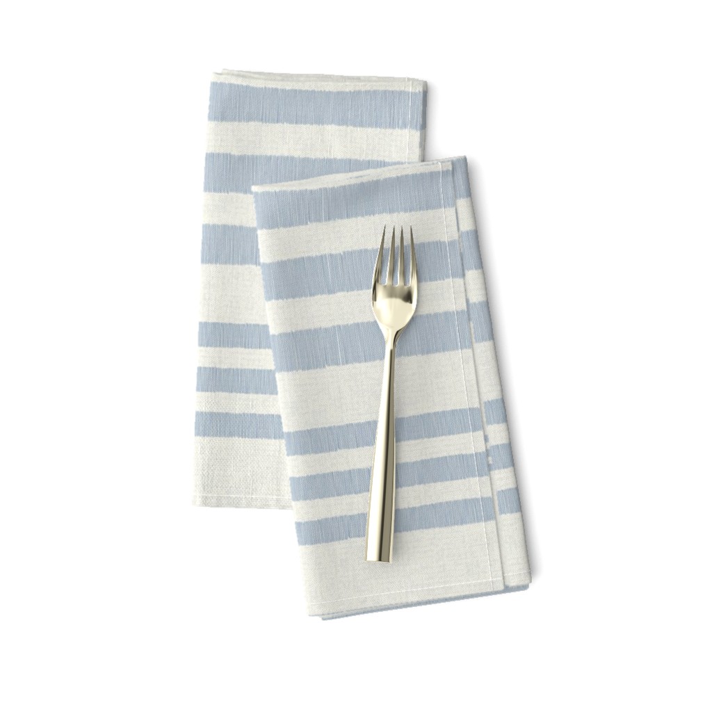 Country Linen Varied Stripes Blue