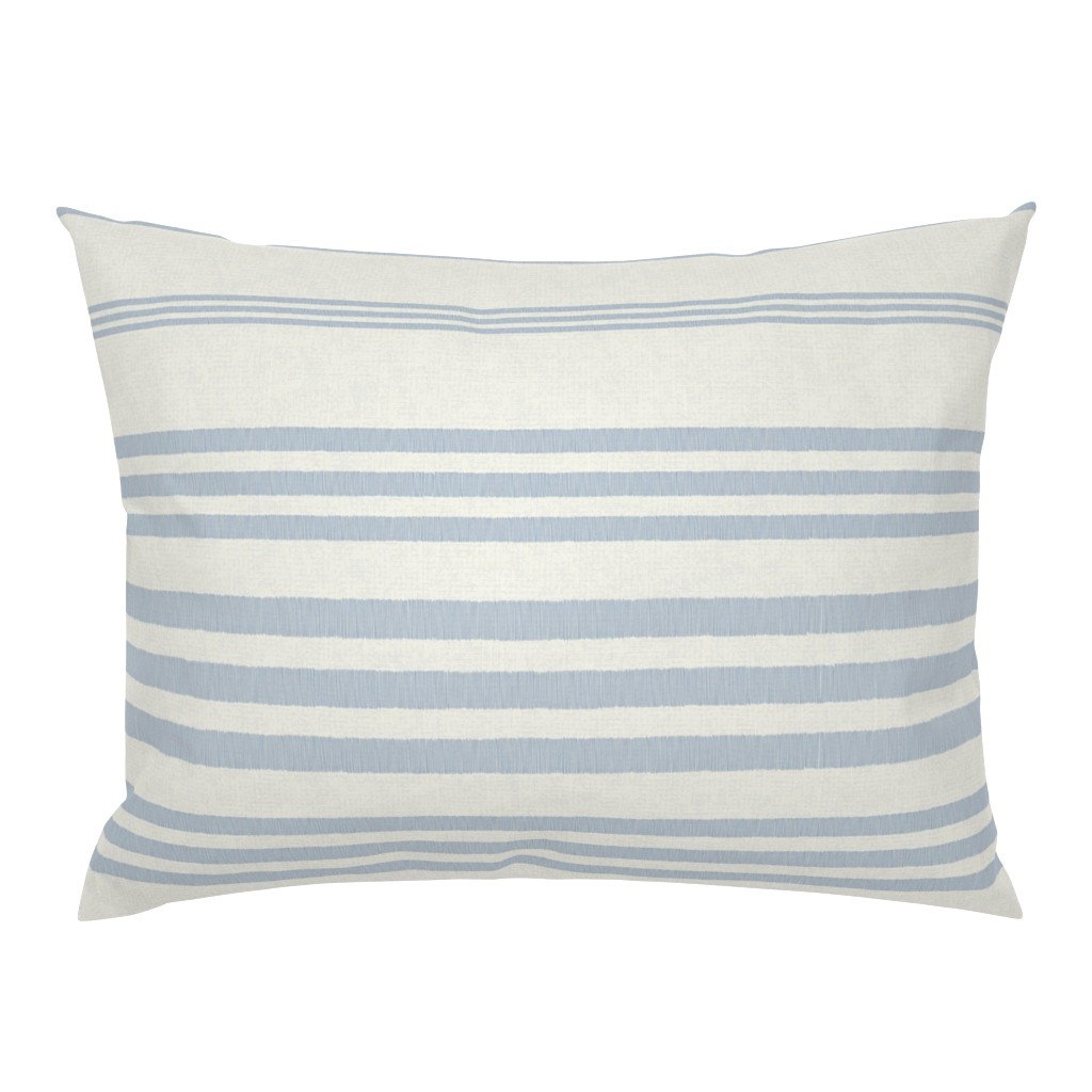 Country Linen Varied Stripes Blue