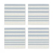 Country Linen Varied Stripes Blue