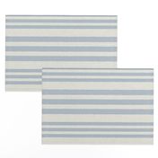 Country Linen Varied Stripes Blue