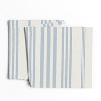 Country Linen Varied Stripes Blue