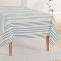 Country Linen Varied Stripes Blue