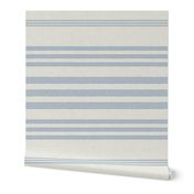 Country Linen Varied Stripes Blue