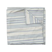 Country Linen Varied Stripes Blue