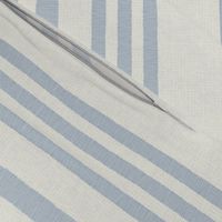 Country Linen Varied Stripes Blue