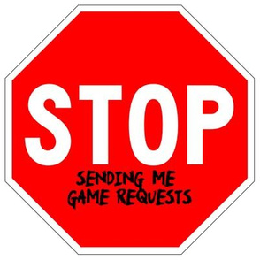 10 red white road signs traffic signs Graffiti vandalism vandalize pop art jokes gags novelty funny stop sending me game requests marker pen effects facebook 1st first world problems annoying irritating memes  internet social media  pop culture 