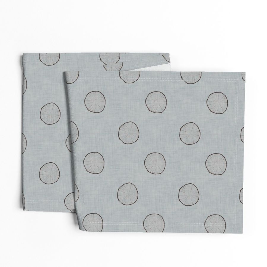 Log Linen (stone blue-grey)