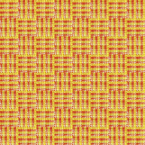 Red and Gold Patchwork