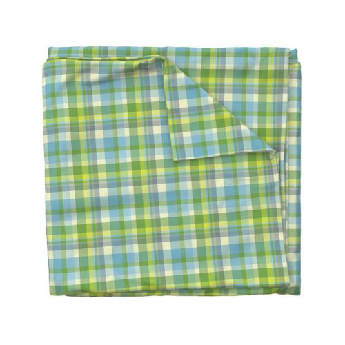 spring green plaid