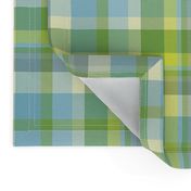 spring green plaid