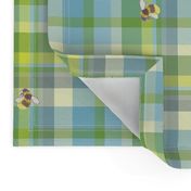 bees plaid