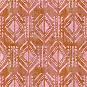 kahala pattern orange