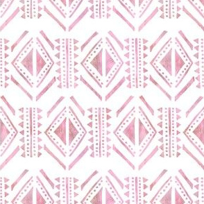 kahala pattern white pink