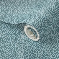 Petite Shagreen aqua teal