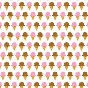 strawberry chocolate cones half drop washi size