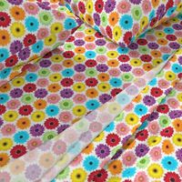 Colorful Gerbera Daisy Pattern
