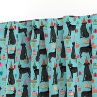 black lab birthday party dog breed labrador retriever blue