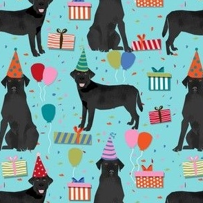 black lab birthday party dog breed labrador retriever blue