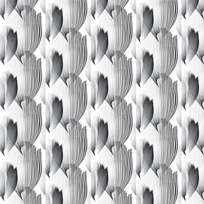 B-W_Feather_Pattern_Tile