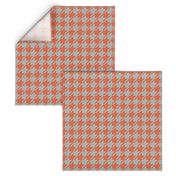 Houndstooth - Mint, Red