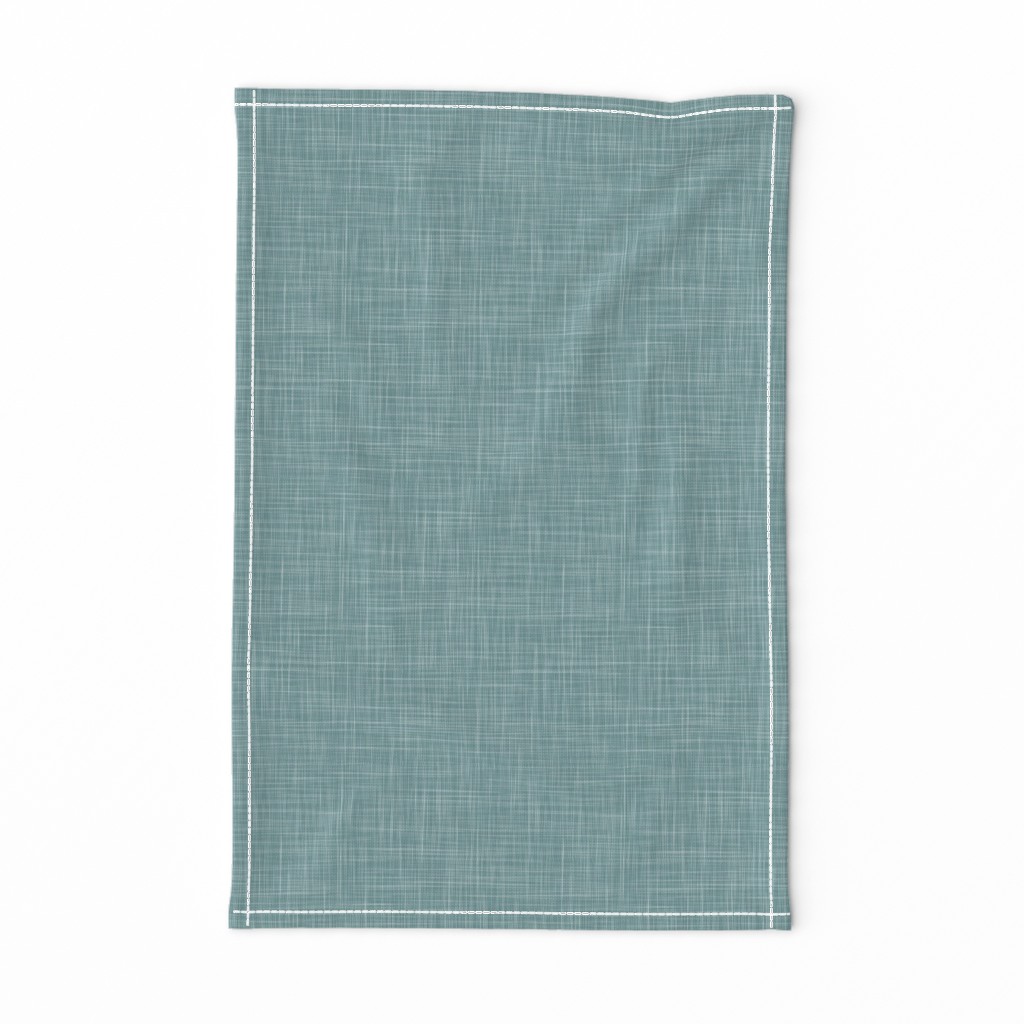 Solid Linen - Teal