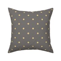 Small Dot - Straw Yellow, Grey