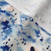 Indigo Watercolor Splat