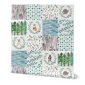 woodland quilt 6 x 6
