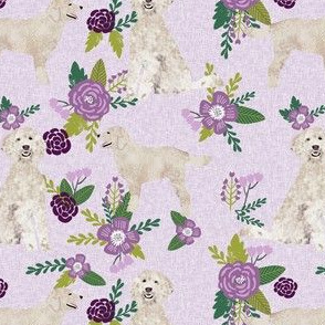 doodle pet quilt c coordinate floral dog fabric