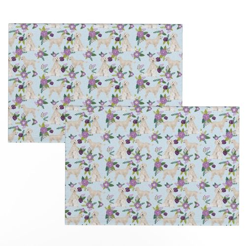 doodle pet quilt c coordinate floral dog fabric