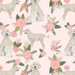 doodle pet quilt d coordinate floral dog fabric