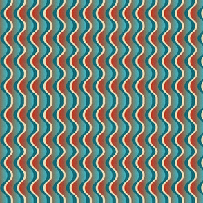 Art deco waves 25 