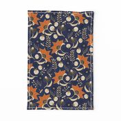 Ladybug Garden { Navy }