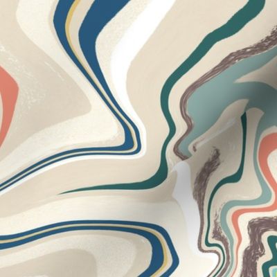 Marbled marbles