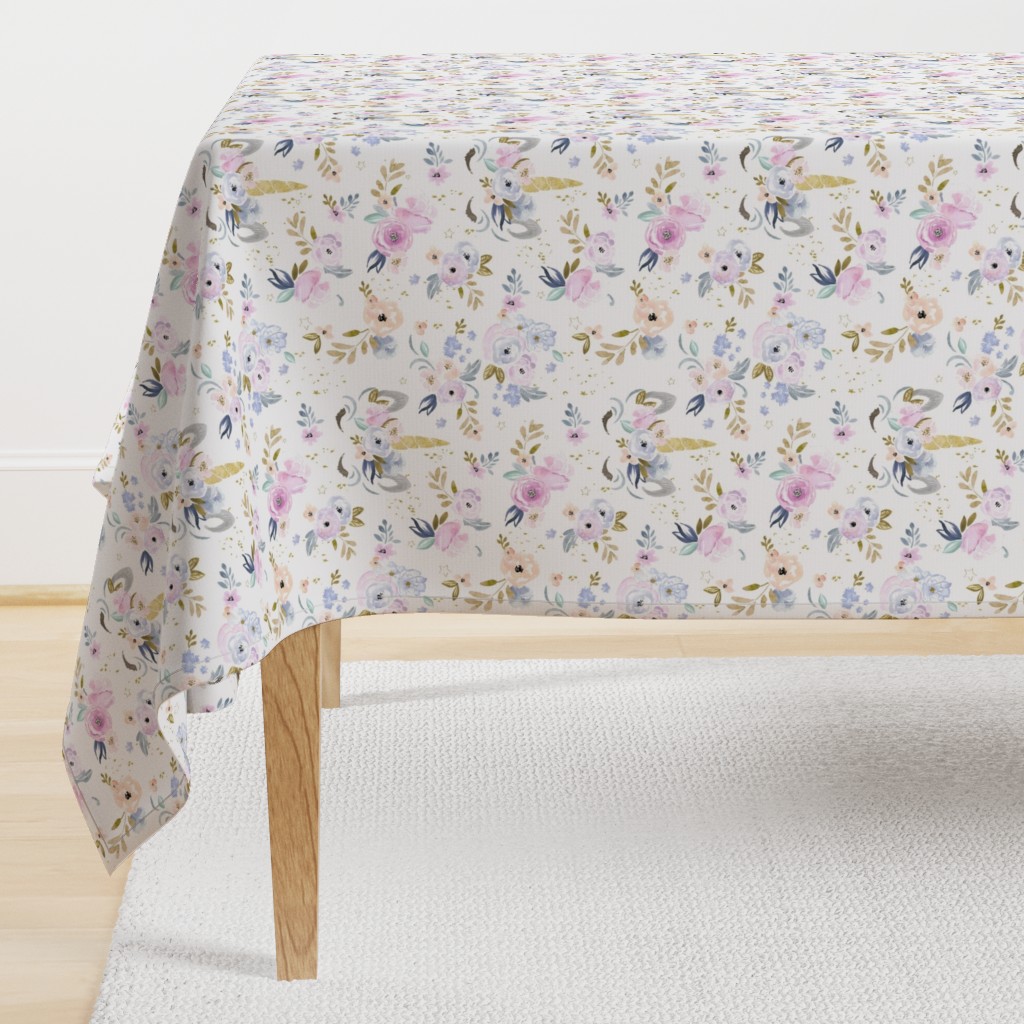 unicorn floral twilight-M