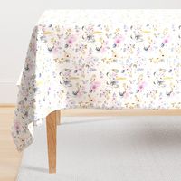 unicorn floral twilight-M