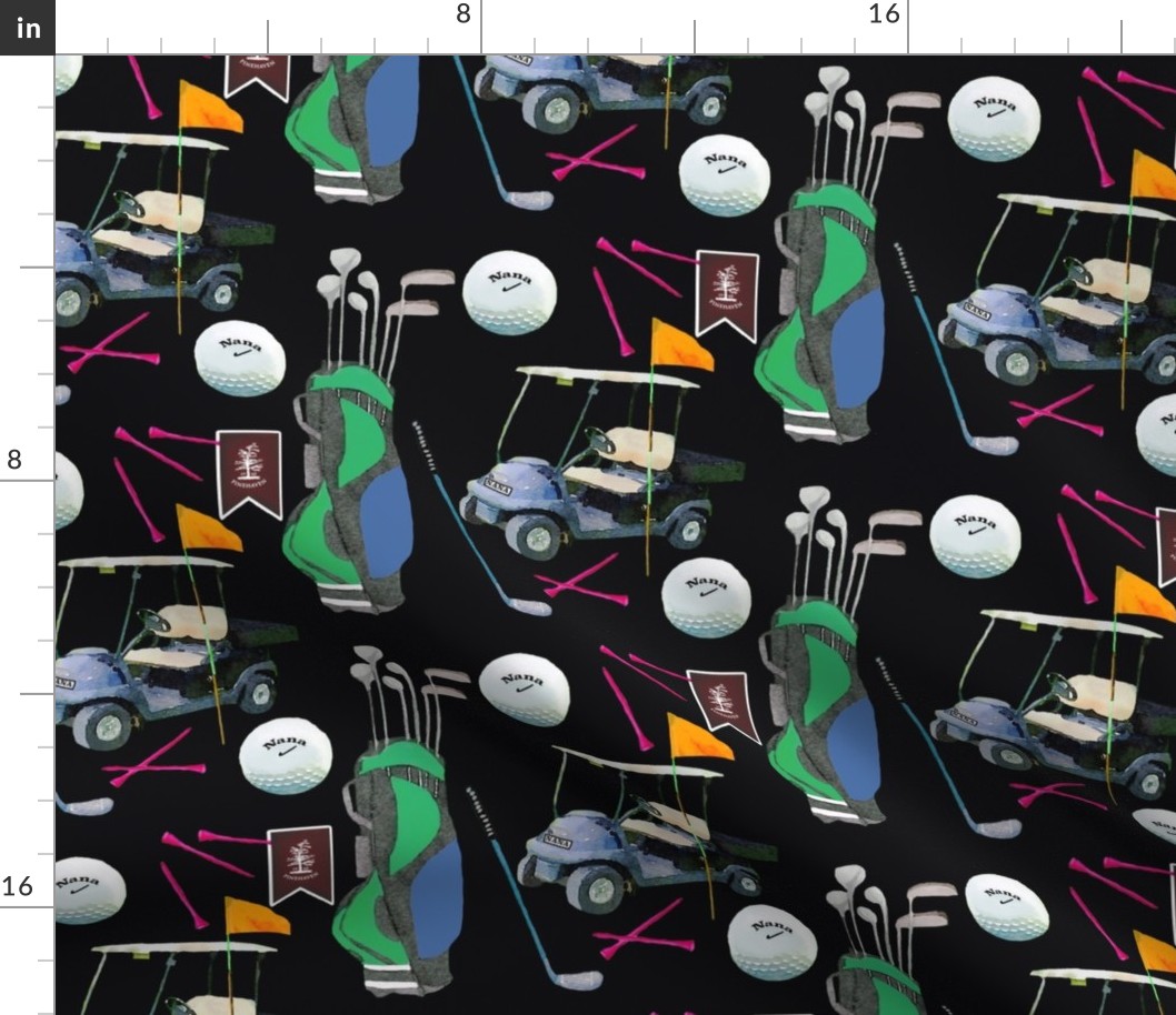 Custom Nana Pinehaven Golf Pattern