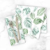 Watercolor Palm Leaves