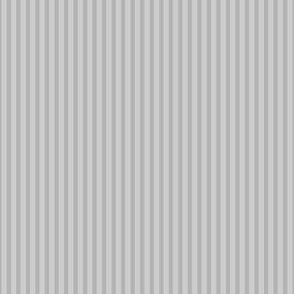 Beefy Pinstripe: Pure Gray 5+6