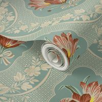 Tulip Damask 1b