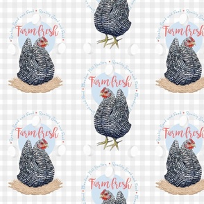 Happy Hen Feed Sack Design