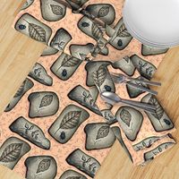 Making a Good Impression / Fossil-n-Linen grey  / rocks 